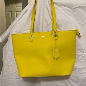 Vibrant Yellow Tote Bag